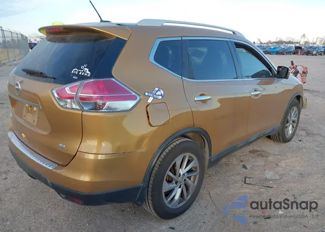 2015 Nissan Rogue Sl из США, поврежденный, VIN 5N1AT2MT3FC755285